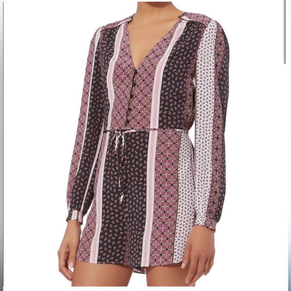 (New with tags) INTERMIX Casene Silk Romper, size 8